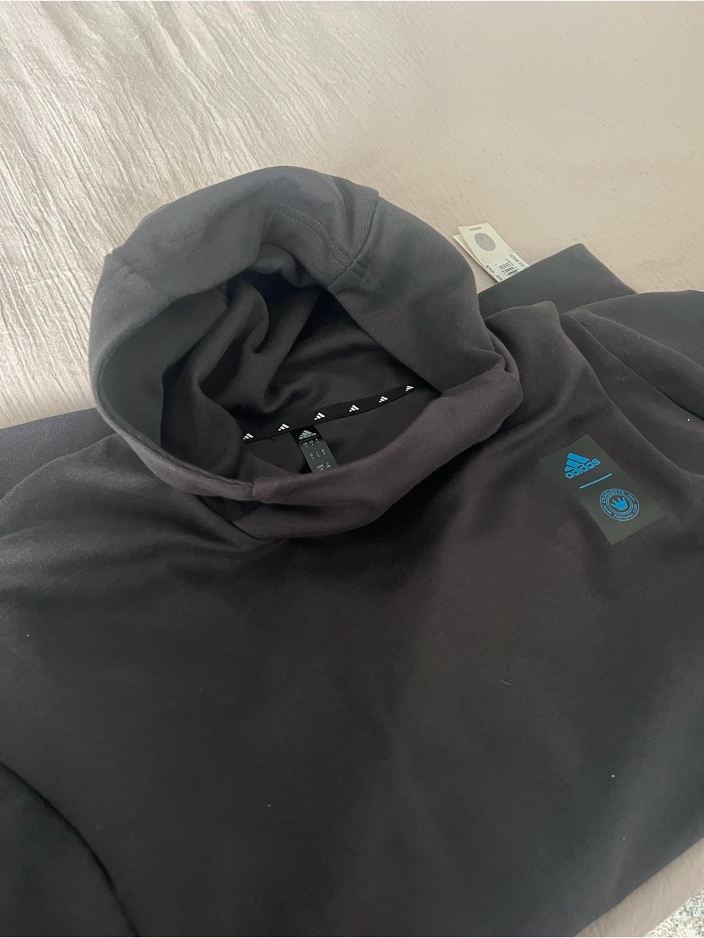 adidas MLS Charlotte Black Men’s Pullover Hoodie